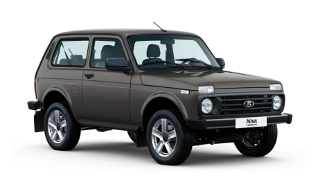 Золотисто-коричневая LADA Niva Legend 3 дверная