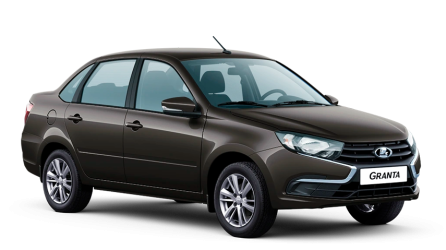 Золотисто-коричневая LADA Granta Седан