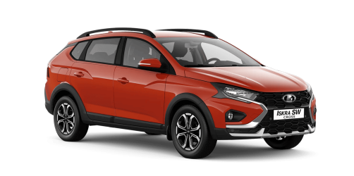 Ярко-оранжевая LADA Iskra SW Cross Универсал Кросс