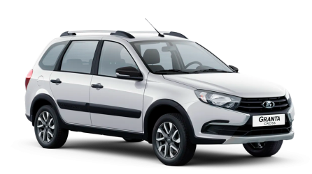 Белая LADA Granta Cross [Кросс]