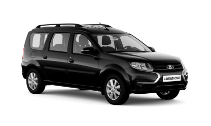 Черная LADA Largus универсал CNG [Битопливный]